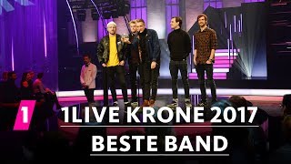 Kraftklub wird "Beste Band" | 1LIVE Krone 2017