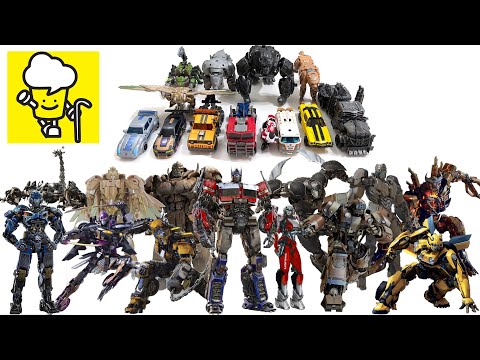 Transformers Movie Rise of the Beasts 2023 Optimus Prime Bumblebee Scourge トランスフォーマー 變形金剛