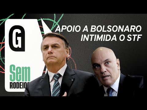 Bolsonaro enfrenta mordaça de Alexandre de Moraes na Paulista