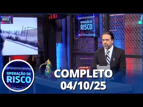 Operação de Risco: Carro roubado, tráfico de drogas e mais (04/10/25) | Completo