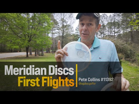 First impressions of the new Meridian Discs | Disc Golf Gear