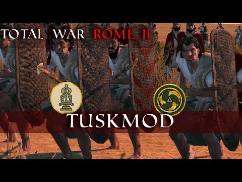 Tuskmod Awesomeness! | Alans vs Tanukhids | Total War Attila