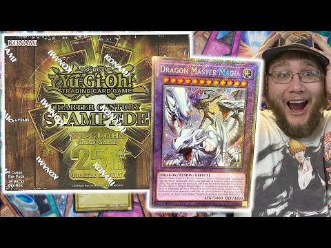 I PULLED IT!!! Yu-Gi-Oh! Quarter Century Stampede Box Opening!