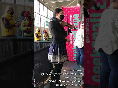 Kokiri Forest [Solo Violin Cover] - Zelda: Ocarina of Time @ Geekcraft Expo Seattle 2022