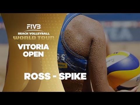 Great dig and a power-spike carried out by Ross - Vitoria Open