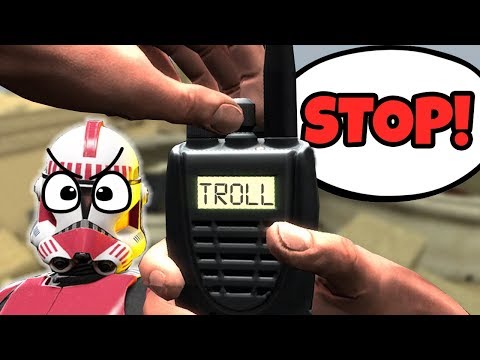 Admin Angry Over Radio - Gmod Star Wars RP Trolling