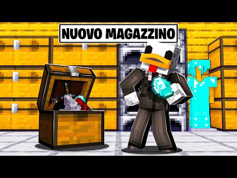 IL MIO NUOVO MAGAZZINO SU MINECRAFT