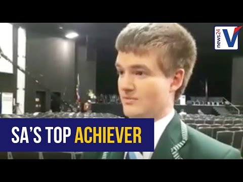 WATCH: SA's top matric says consistent hard work paid off