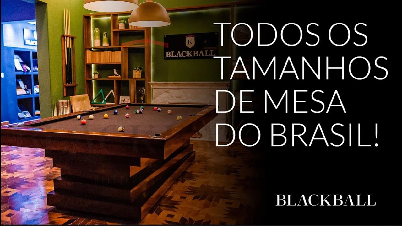 Watch Now Tamanhos e Medidas de Mesas de Sinuca e Bilhar | BLACKBALL® Tamanhos e Medidas de Mesas de Sinuca e Bilhar | BLACKBALL®