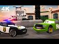 Sheriff McQueen S Hot Pursuit Of The Notorious Outlaw Chick Hicks 4K REMASTER