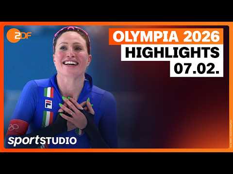 Olympia Highlights Samstag 07.02. | Mailand Cortina 2026 | sportstudio