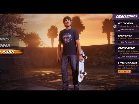 Wallride 5 Bells, School 1(I), Tony Hawk Pro Skater 1+2