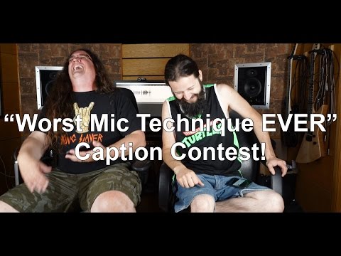 Worst Mic Technique EVER: 