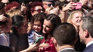 Visita de Sus Majestades los Reyes a la ciudad de Jaén