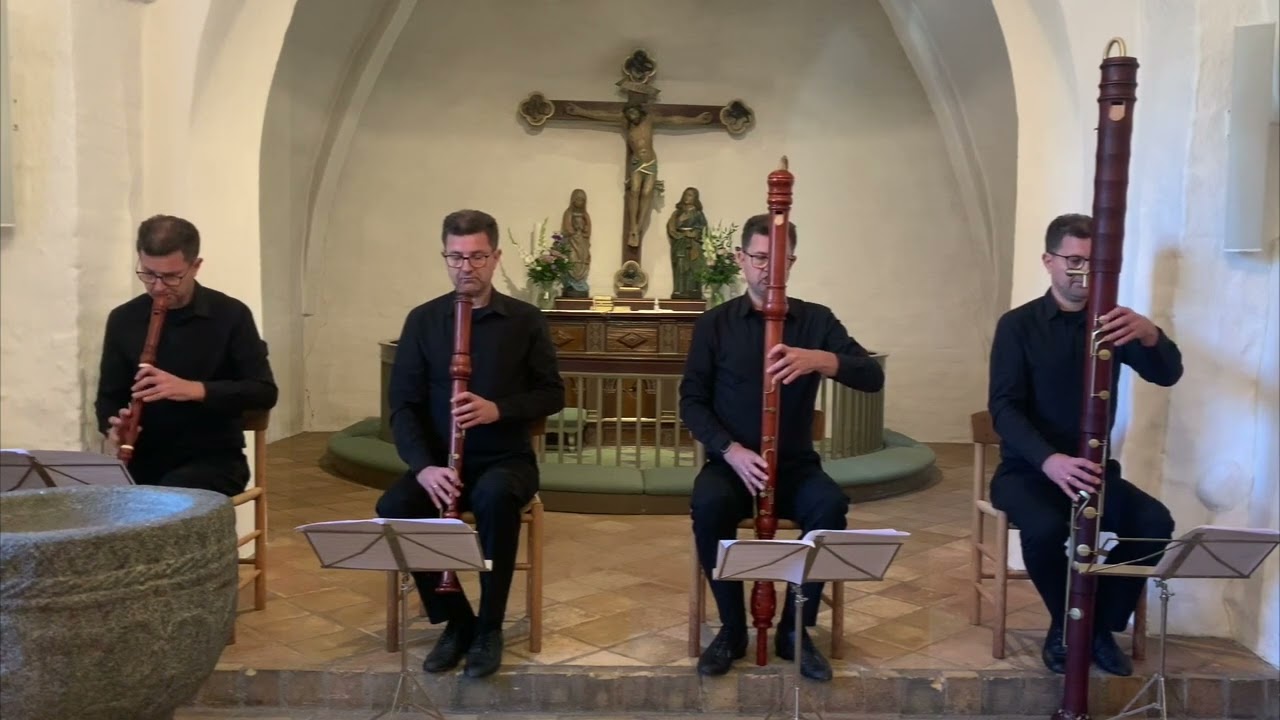 Bach: “Little” Fugue in G Minor for Low Recorder Quartet, BWV 578