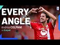 Colpani Opens The Scoring With A Magnificent Curler Every Angle Monza Empoli Serie A 2023 24
