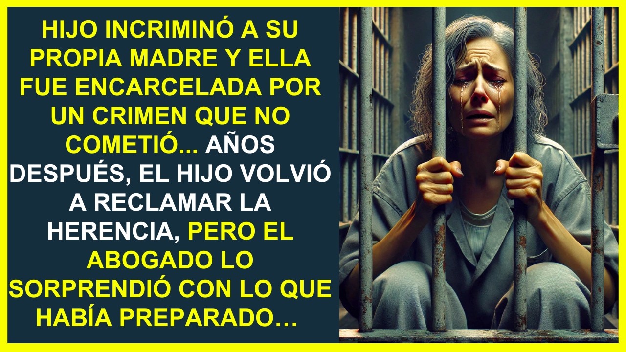 HIJO INCRIMINÓ A SU MADRE Y ELLA FUE ENCARCELADA… AÑOS DESPUÉS VOLVIÓ POR LA HERENCIA, PERO EL...
