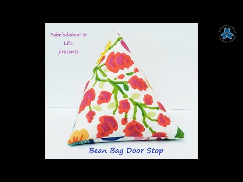 Adult Grab & Go: Fabricadabra! Bean Bag Doorstop
