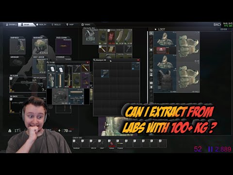 Can I survive labs with 100 KG of loot ? - Escape From Tarkov
