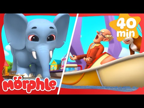 Giant Animals | Morphle 3D | Monster Cartoon for Kids