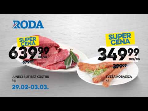Sveže sa RODA pijace 29.02. - 03.03.2016.
