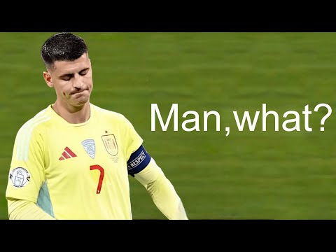 I found Alvaro Morata's Last 16 Penalties...