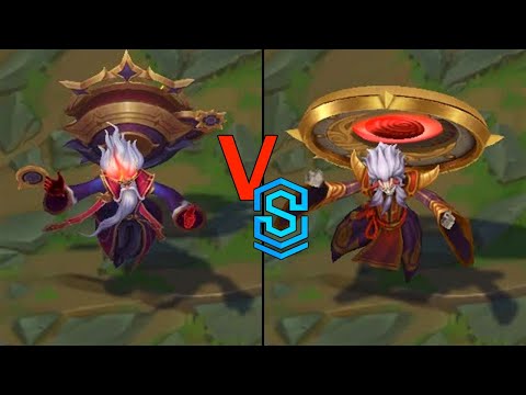 Arcana Zilean VS Blood Moon Zilean