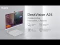 Yealink Collaboration Desktop Display DeskVision A24 23.8 " Grau