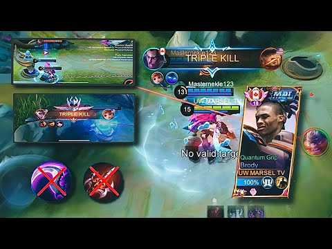 When Enemies are STRONG😭Brody perfect gameplay | Brody Best Build 2023 - MLBB