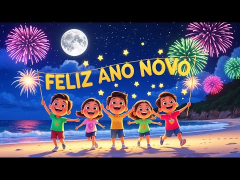 Feliz Ano Novo! Música Infantil Divertida para Crianças| Canções de Ano novo 2025| Músicas Infantis
