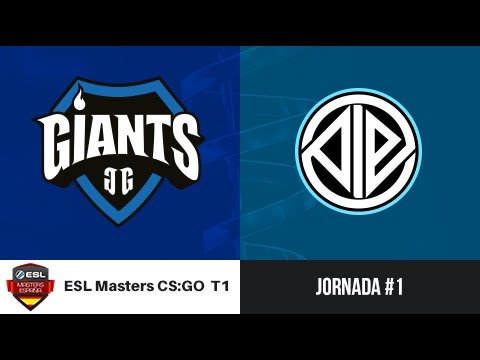 Giants vs. AIE Gaming [Mirage] ESL Masters CS:GO Temporada 1 - Jornada #1
