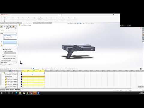 SOLIDWORKS Motion Study