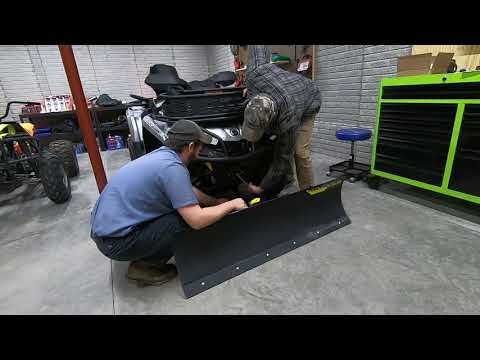 Can-Am Outlander Snow Plow Install | ProMount Plate & Plow on 570 MAX XT
