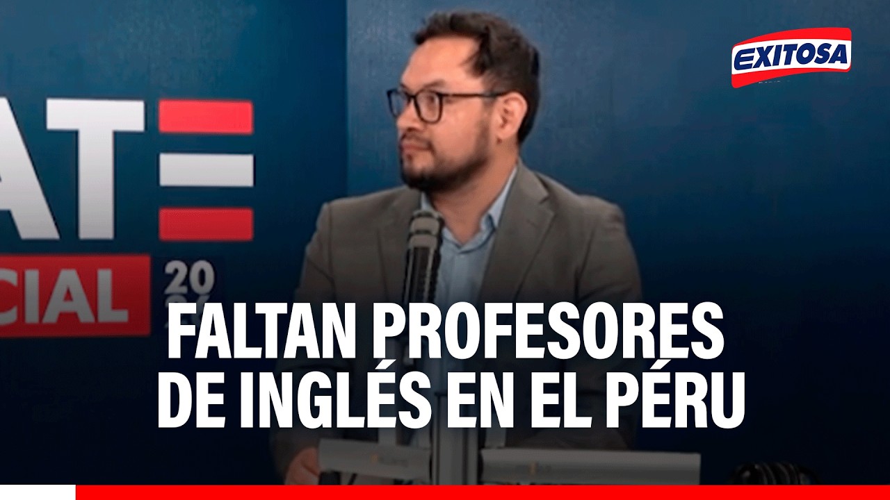 🔴🔵Inglés como política de Estado requeriría de “un batallón de docentes”, según ejecutivo de CAPPES