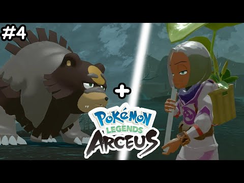 Pokemon Legends: Arceus | Gameplay #4 | Ursaluna & Warden Calaba!!!