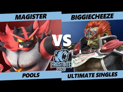 Frostbite 2020 SSBU Pools - LINH | Magister (Incineroar) Vs. BiggieCheeze (Ganon) Ultimate Singles