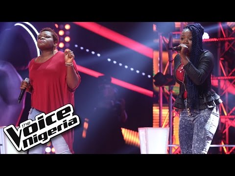 Joxy Jeb vs Khemmie sing Set Fire to the Rain - The Voice Nigeria 2016