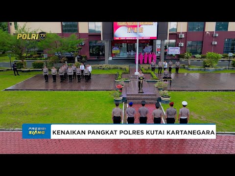 KENAIKAN PANGKAT PERSONEL POLRES KUTAI KARTANEGARA , MOMENTUM PERKUAT SEMANGAT DAN DEDIKASI