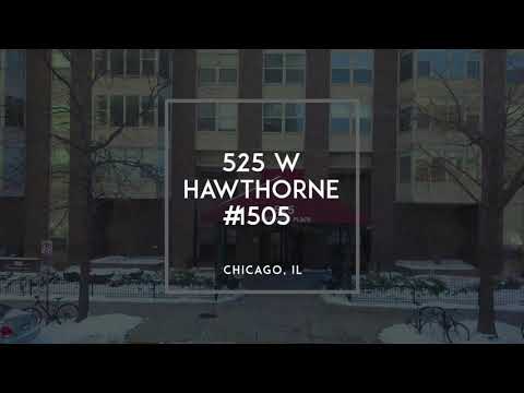 525 W Hawthorne Pl Unit 1505 Chicago, IL Laricy Properties Drone Tour Listing Video