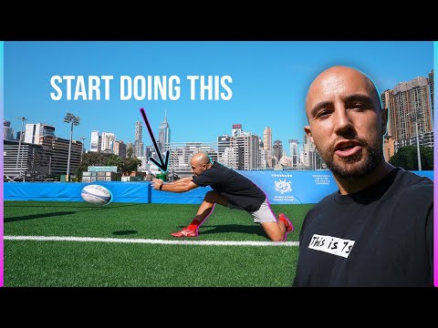 4 Steps to Scrum Half pass like a pro 🔥 RUGBY Skills