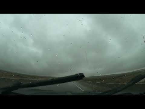 Flash Flooding On New Mexico State Hwy 137 & Normally Dry Rocky Arroyo Saturday, August 20, 2022.