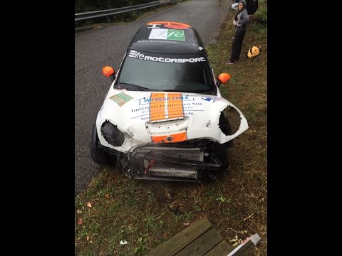 5° Rally del Sebino 2016 - Crash Guizzetti - Cotti