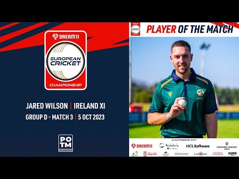 POTM: J.Wilson - TUR vs IRE-XI | Highlights | Dream11 ECC23 | 5 Oct 2023 | ECC23.045