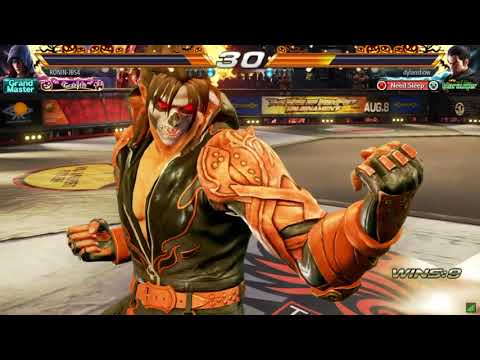鉄拳7 | TEKKEN 7 仁 (RONIN-JBS4) VS Golden 一八 (dylanshow) Jin V Kazuya