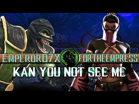 Mortal Kombat X: Emperor D7X vs ForTheEmpress FT10 (CAN YOU NOT SEE ME!?)