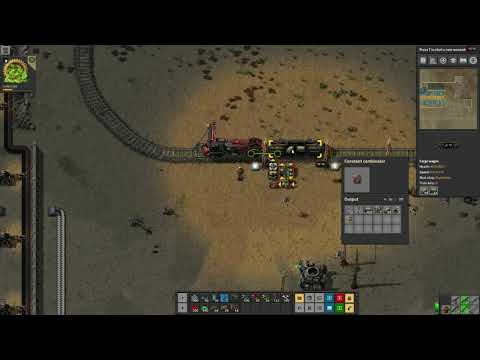 Factorio - Dynamic Train Loader