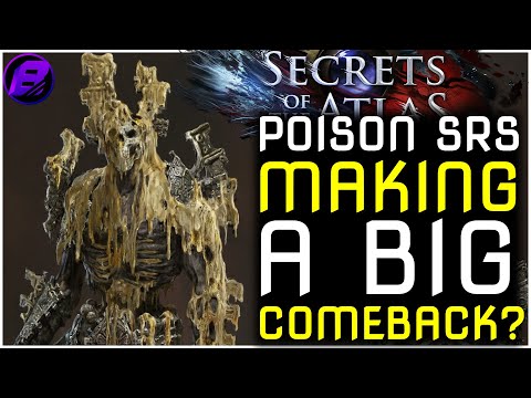 Poison SRS Necro Also Making A Huge Comeback, Giga QoL And New Gloves, POE Secrets Of The Atlas