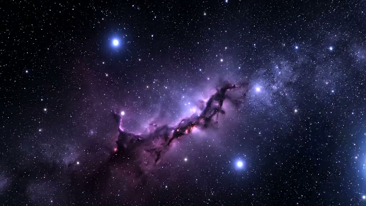 Deep Space Journey: 11 Hours of 4K Galaxy & Star Ambience (Seamless Loop for Sleep & Study)