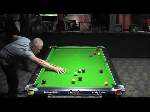 2019 Seniors World Masters Qualifiers - Richard Mills v Andy Shaw