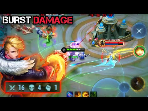 GO BALLISTIC CHOU IS BACK! | BURST DAMAGE TUTORIAL(GAMEPLAY)
